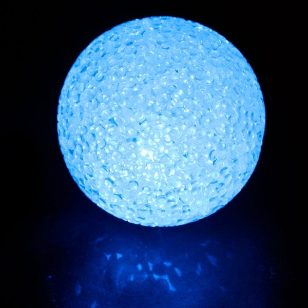 Color Changing Crystal Ball LED Nightlight Lamp