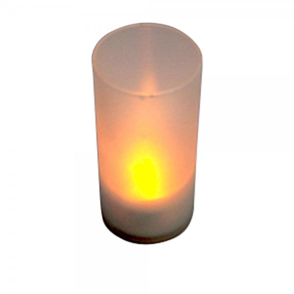 Yellow Led Electronic Candle Light Sound Sensor Flicker