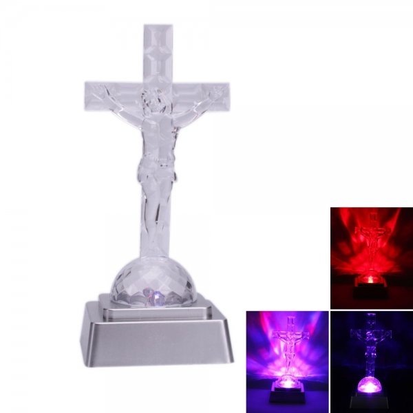 Jesus Cross Decorative LED Light