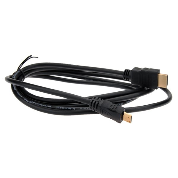 1.5M Universal Mini HDMI Cable Gadgets For Tablet Black