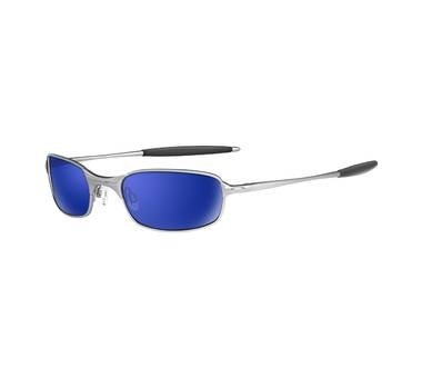 Oakley SQUARE WIRE 2.0 S/H Silver with Ice Iridium Lenses 05-686