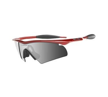 Oakley M FRAME HYBRID Metallic Red with Black Iridium Lenses 09-181