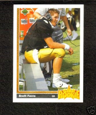 Brett Favre Rookie Upper Deck 1991 #13