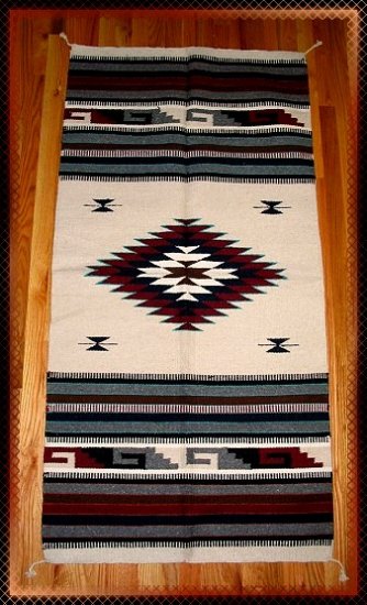 Southwestern Design Log Cabin Decor Rug 32 x 64 - #8