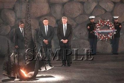 President Bill Clinton yad vashem in jerusalem wonderful photo still #2
