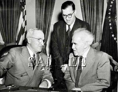 Israel prime minister David Ben Gurion U.S. President Harry Truman wonderful photo still #18