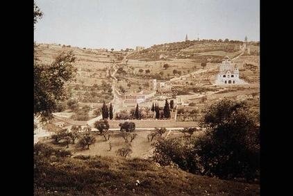 Color photo from late 19th century of jerusalem palestine israel #10