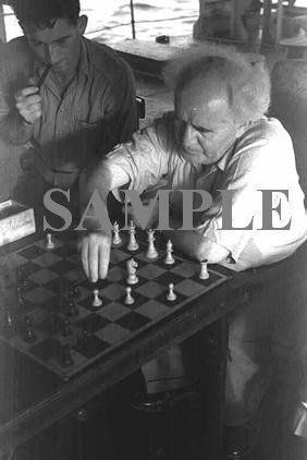 David ben gurion engoys a game of chess aboard an israel war ship wonderful photograph #33