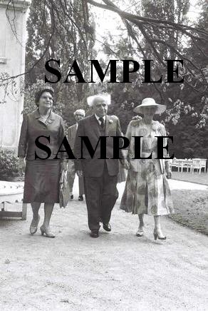 The belgium queen mother Elizabeth receives the israel prime minister david ben gurion photo #39