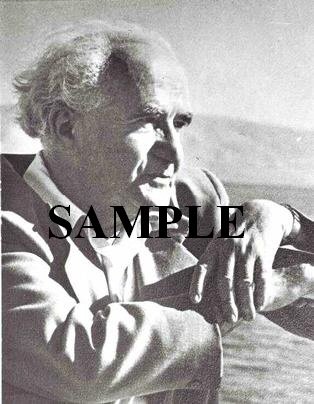 Israel prime minister David ben gurion wonderful photograph #49