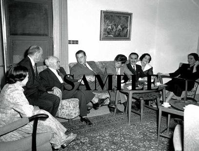 John F.Kennedy Roosevelt JR Golda Meir and David ben gurion photo #62