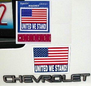 Made in the USA Small American Flag Magnet