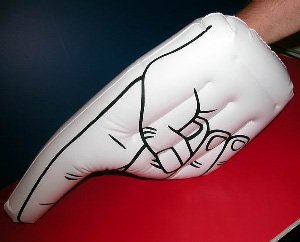Inflatable Finger #1 (wholesale case of 100)