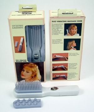 Duo Vibrating Massage Comb wholesale lot of 24 FREE SHIPPING