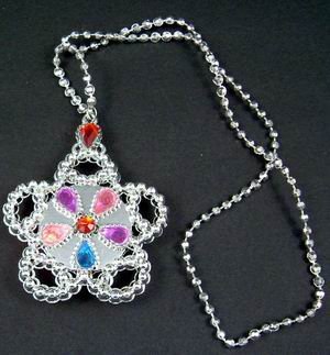 Light-Up Princess Jeweled Necklace (wholesale lot of 150) *******