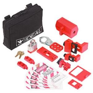 Ideal 15 Pc. Basic Lockout/Tagout Kit