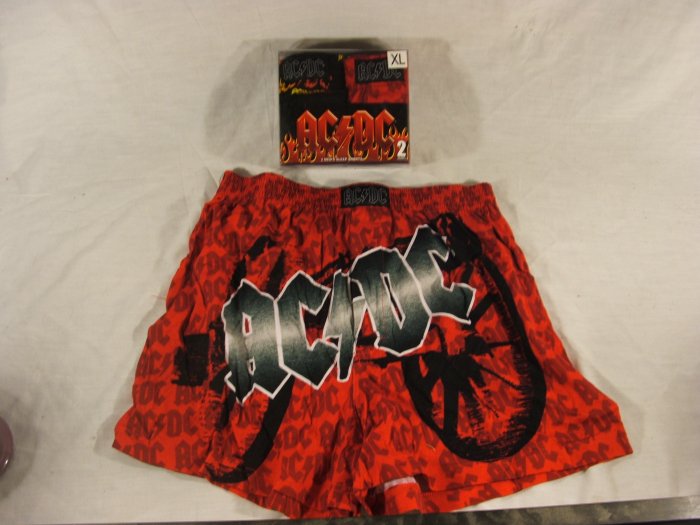 AC-DC Small Mens Sleep Shorts