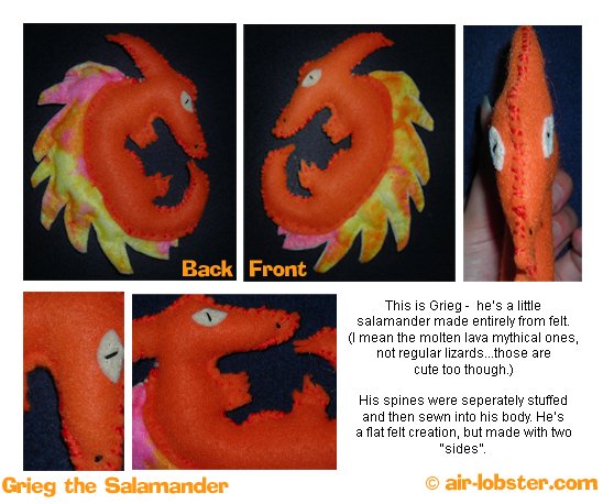 Felt Salamander Faetus