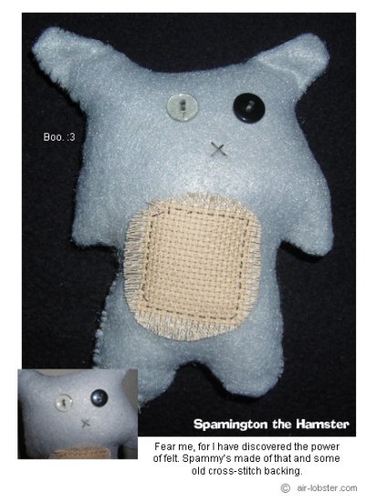 Spammington the Hamster