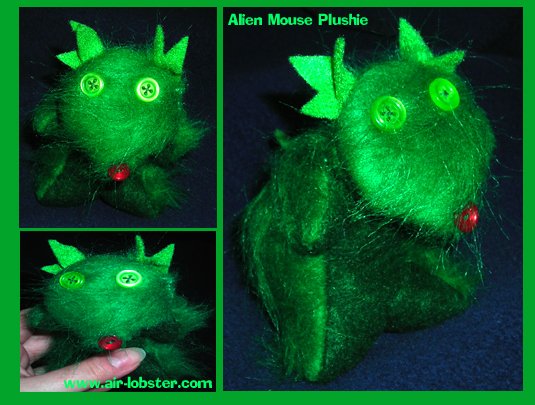 Alien Fuzzy Mouse