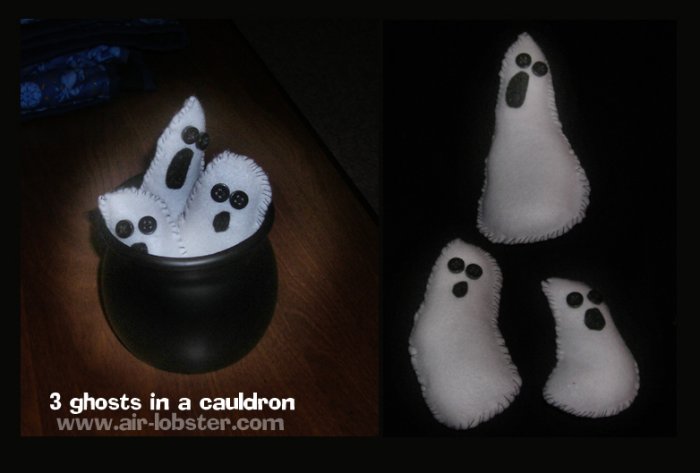 3 Ghosts in a Cauldron