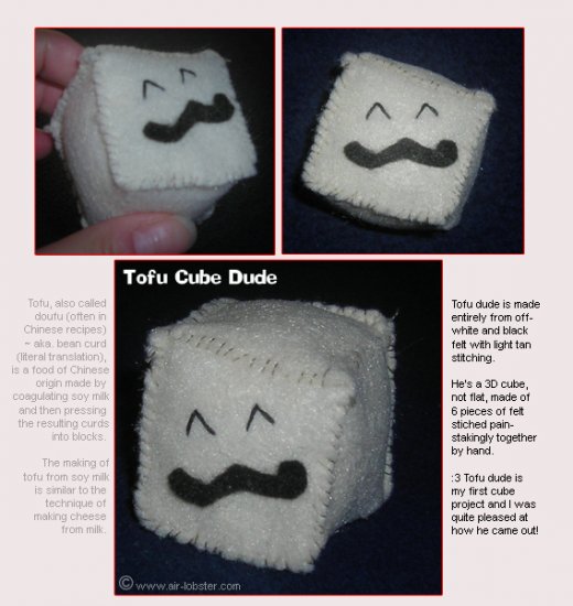 Mr. Tofu Cube