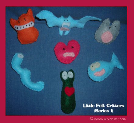 Mini Felt Plushes I