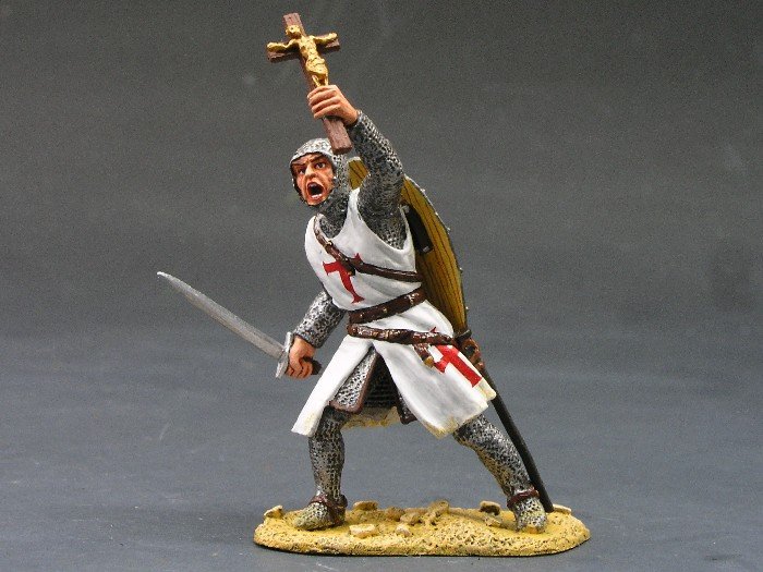MK003 Foot Knight w/Sword & Crucifix