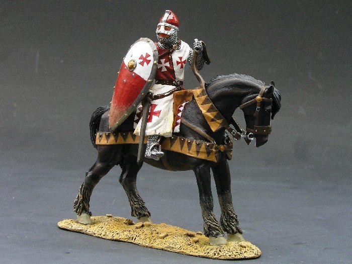 MK004 Mounted Knight w/Shield