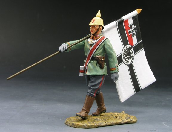FW007-Officer With Flag
