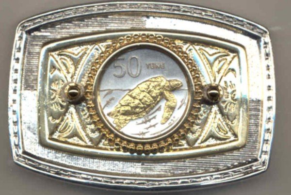 179-BB Belt Buckle-Cook Is. 50 Tene