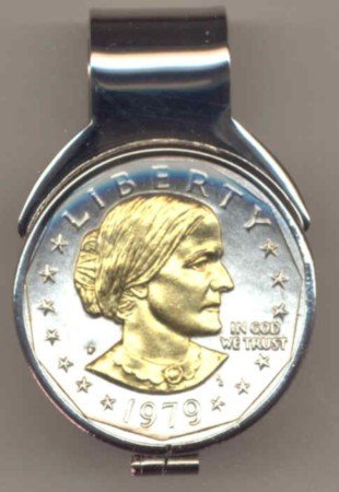 M74 S.B. Anthony dollar (1979 - 1981 & 1999) Total size of clip 1