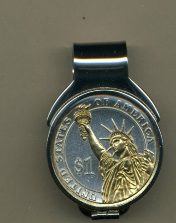 M94 New (2007) George Washington Dollar coin (reverse)
