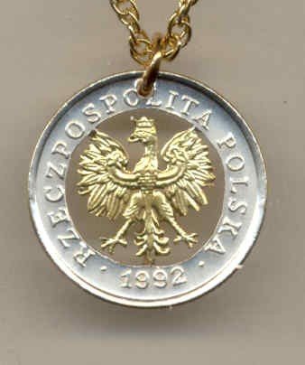 C-163 Polish 5 groszy (Eagle with crown)