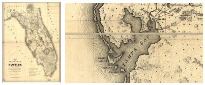 1112 Antique Maps of Florida and the West Indies on CD