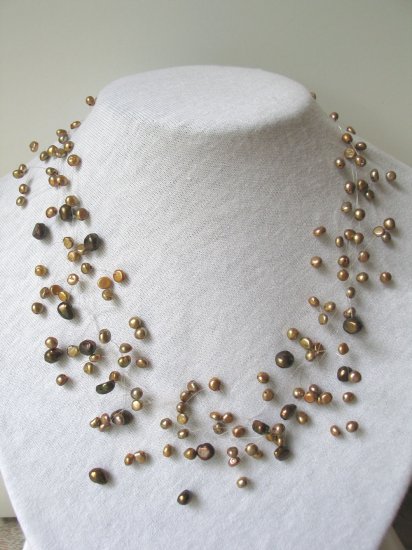 Genuine Freshwater Pearl Necklace - Free Shipping!!!