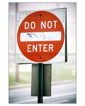 Do Not Enter