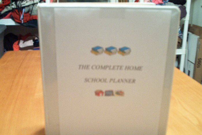 COMPLETE HOMESCHOOL PLANNER WITH CD