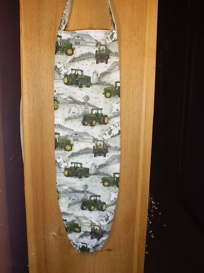 TRACTOR GROCERY BAG HOLDER