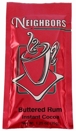 Single Serve Cocoa Packet-Buttered Rum