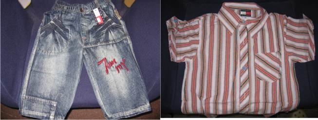 Tommy Hilifiger Shirt and Pants