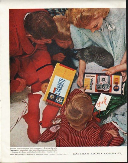 1961 Kodak Ad "Open me first"