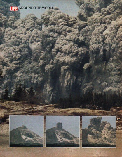 1980 Mount St. Helens Article ~ When the Mountain Blew