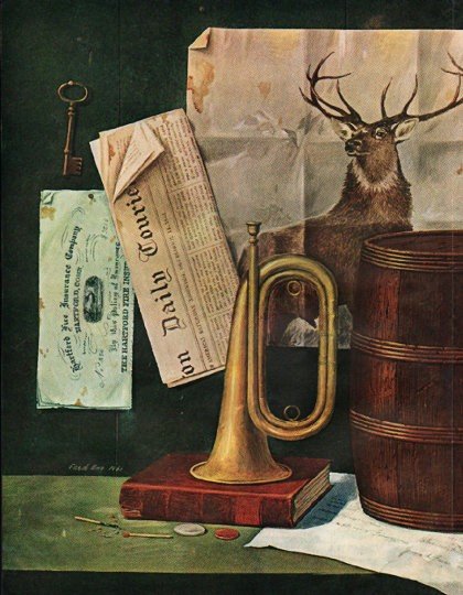 1961 The Hartford Insurance Ad "Hayden's Keg"