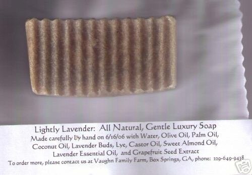 TERI'S HANDMADE SOAP / LAVENDER