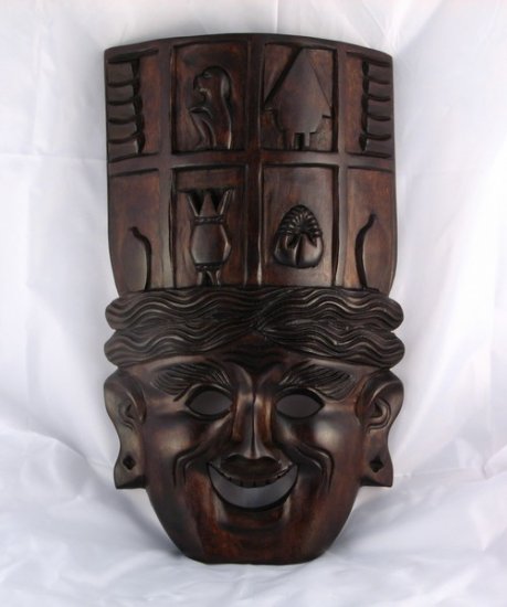 Banaue Harvest Wood Mask