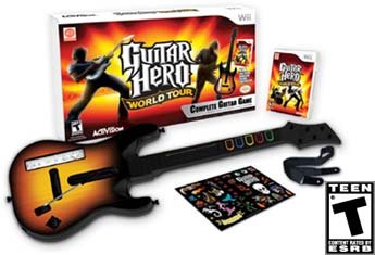 Nintendo Wii Guitar Hero III Game (w/ Guitar)