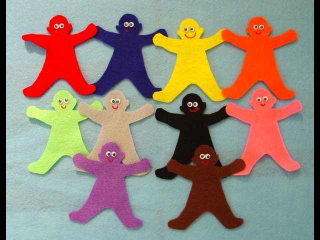 My Many Colored Days 10-pc Felt Little People