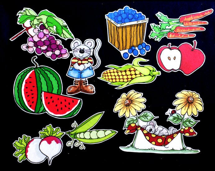Lunch 10-pc Flannel Board Felt Story
