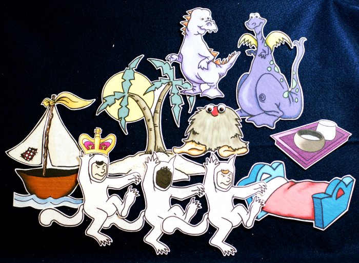 Where the Wild Things Are 11 pc felt set